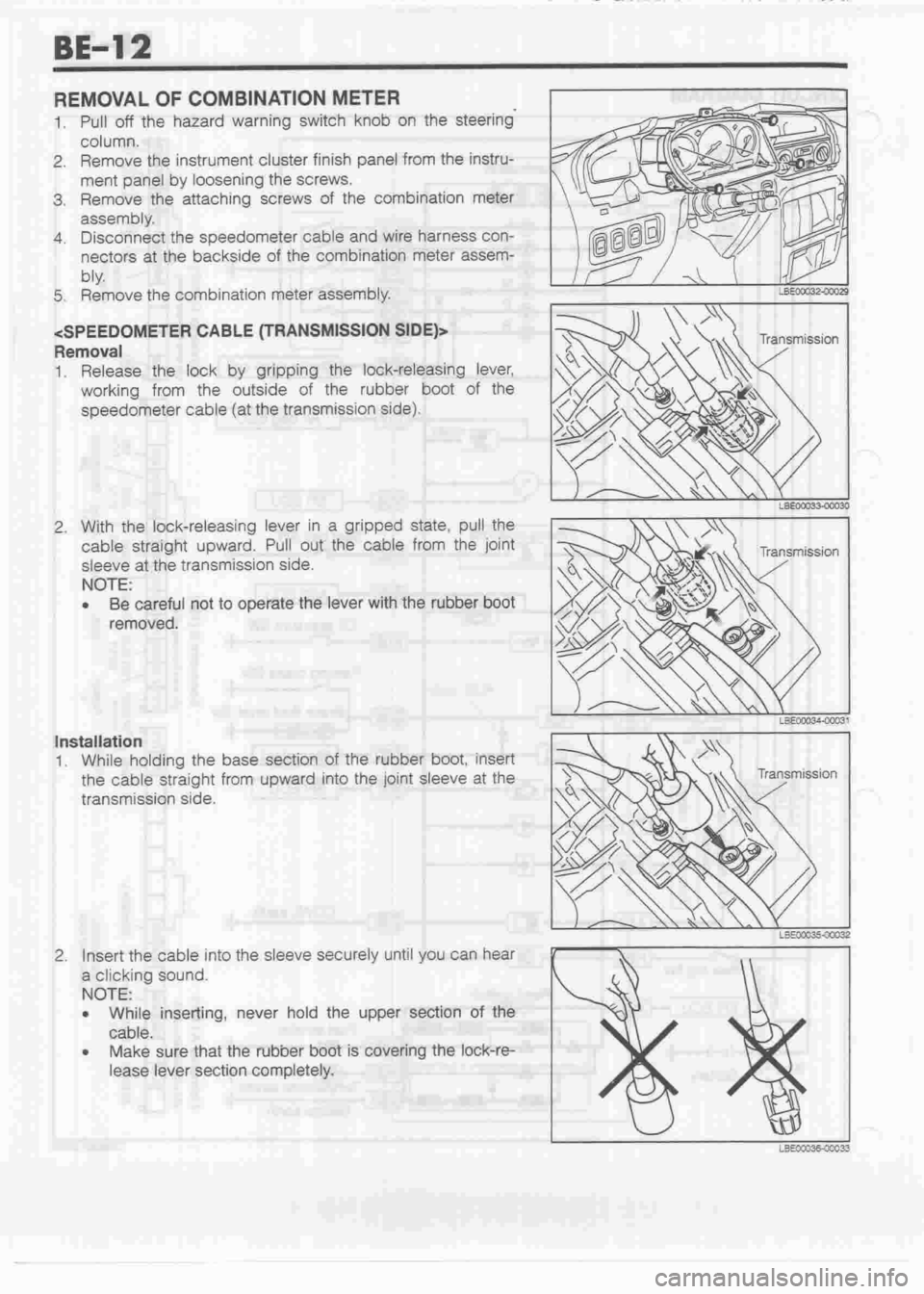 DAIHATSU MIRA 1998 Service Owners Manual DAIHATSU MIRA 1998 Service Owners Manual