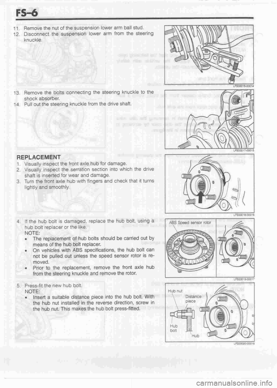 DAIHATSU MIRA 1998  Service Repair Manual 