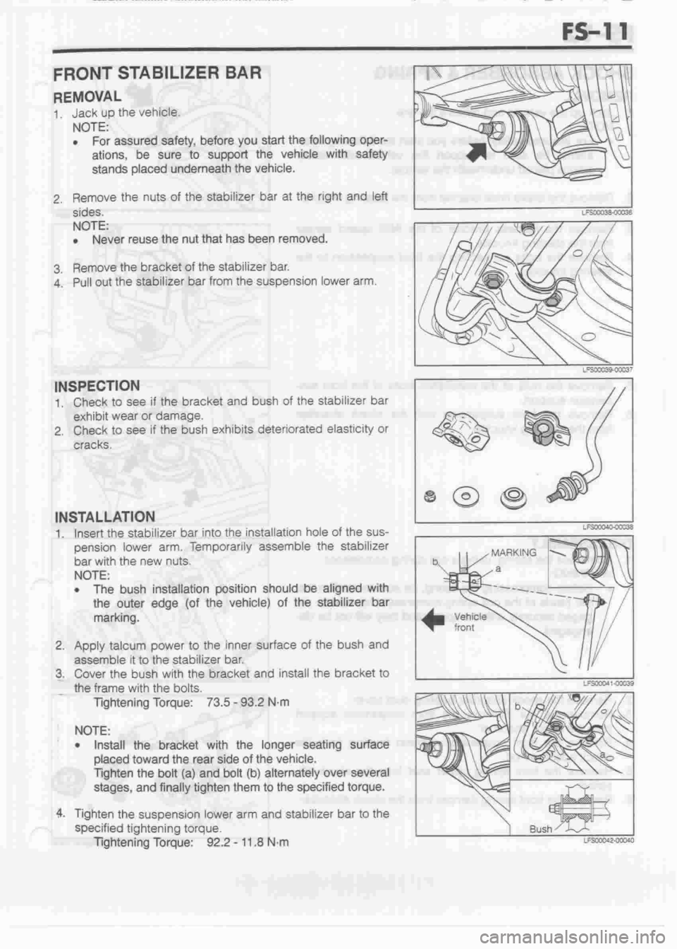 DAIHATSU MIRA 1998  Service Repair Manual 