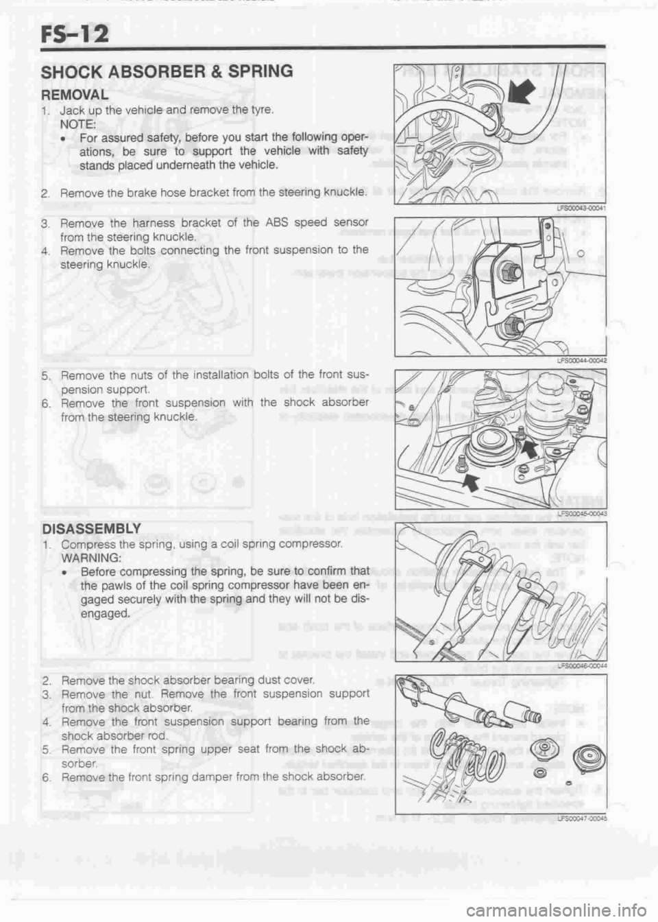 DAIHATSU MIRA 1998  Service Repair Manual 