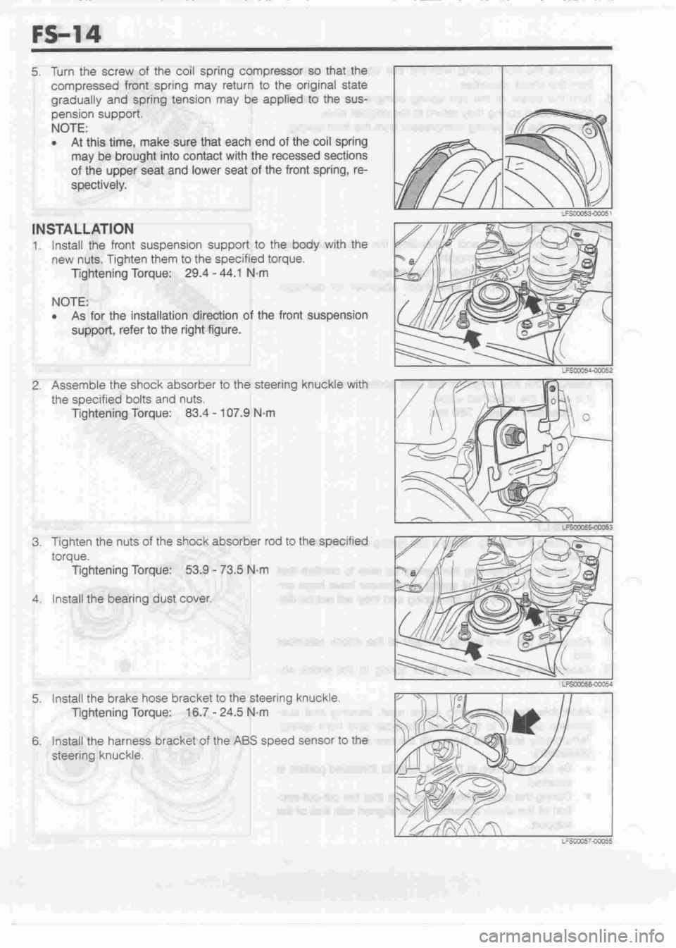 DAIHATSU MIRA 1998  Service Repair Manual 