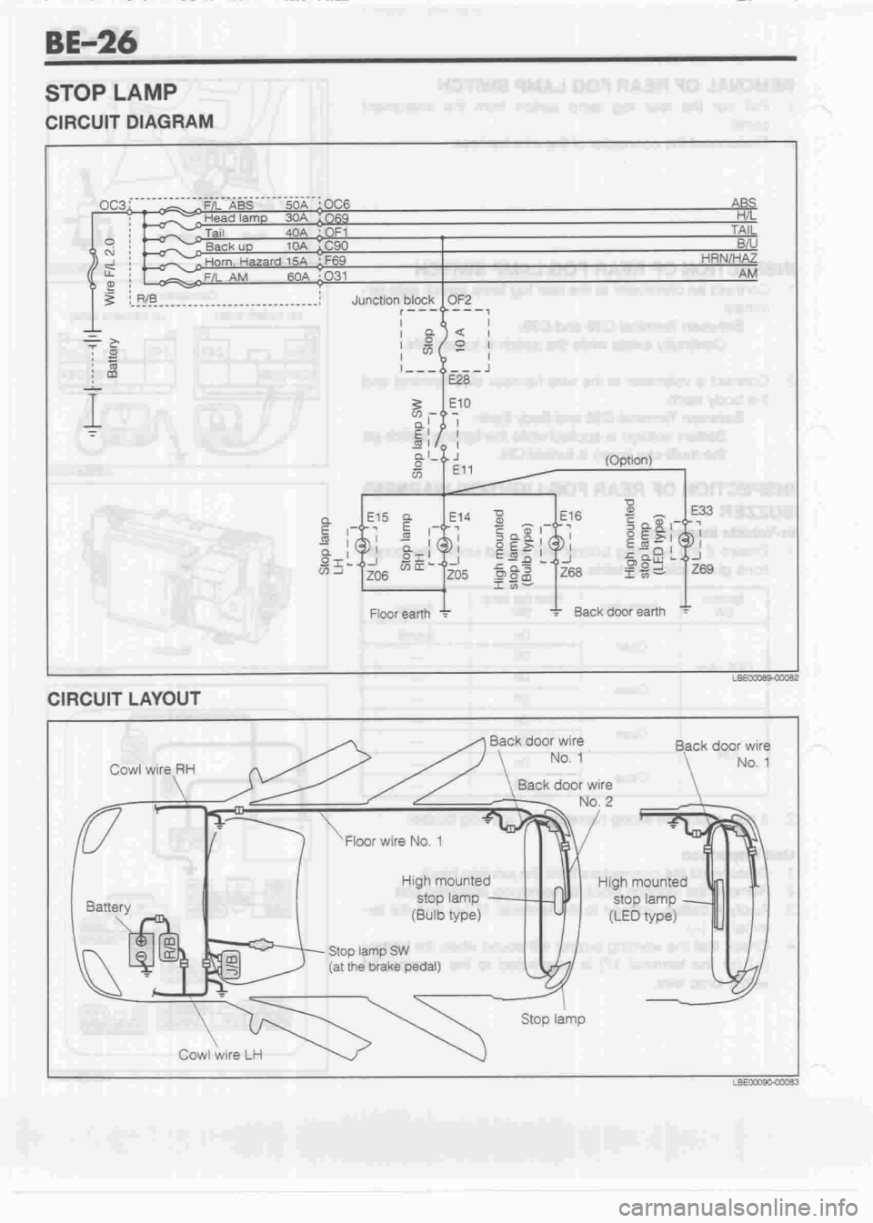 DAIHATSU MIRA 1998 Service Owners Guide DAIHATSU MIRA 1998 Service Owners Guide
