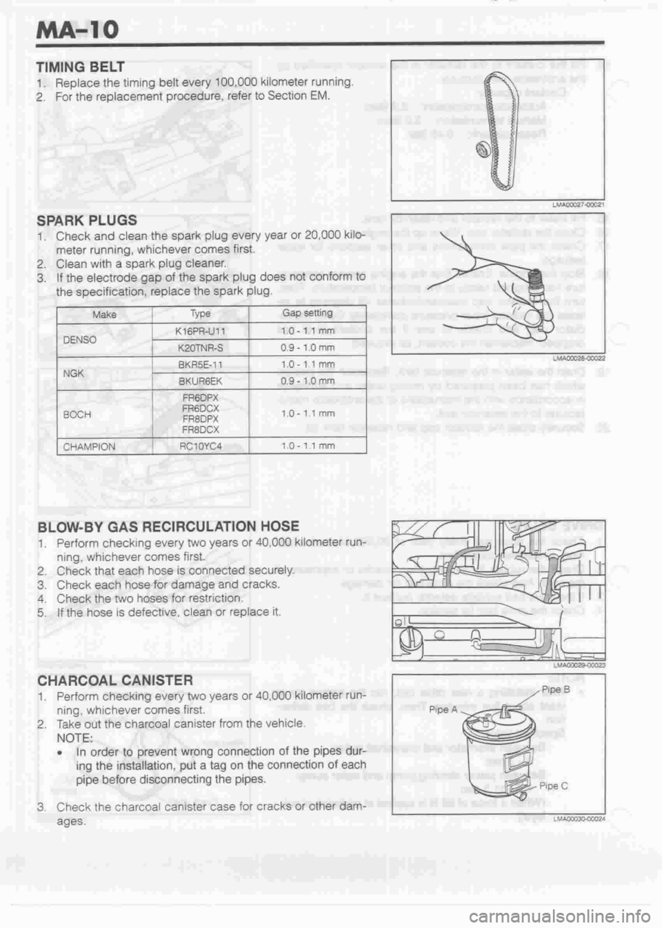 DAIHATSU MIRA 1998 Service Repair Manual DAIHATSU MIRA 1998 Service Repair Manual