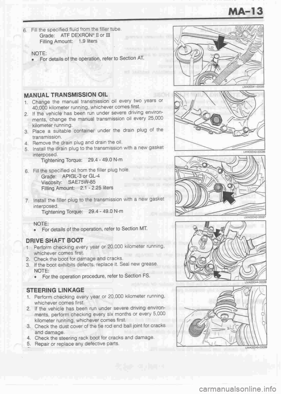 DAIHATSU MIRA 1998 Service Repair Manual DAIHATSU MIRA 1998 Service Repair Manual