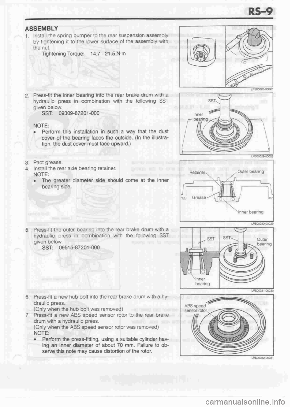 DAIHATSU MIRA 1998 Service Repair Manual DAIHATSU MIRA 1998 Service Repair Manual