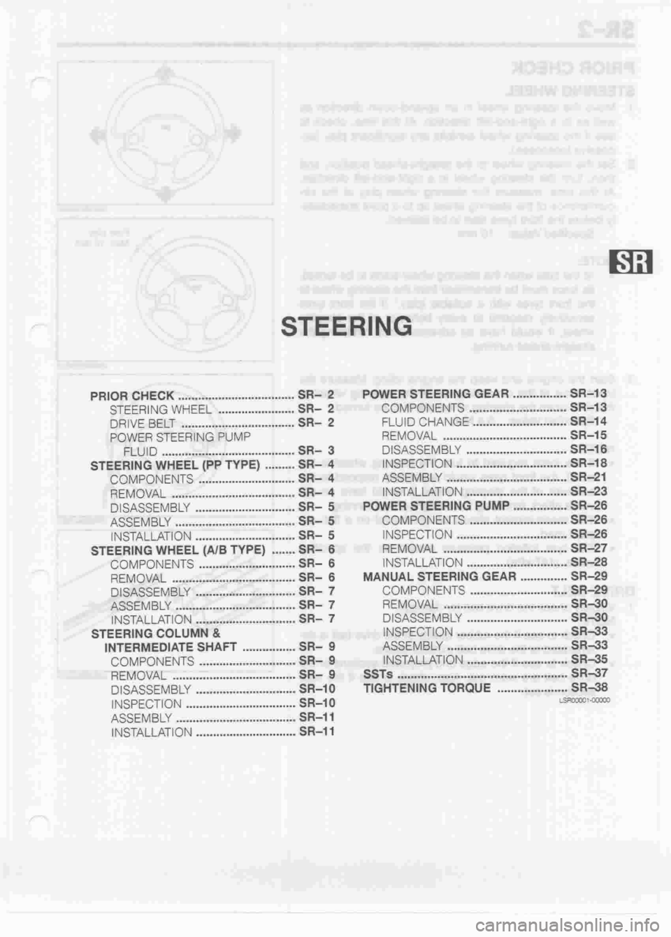 DAIHATSU MIRA 1998 Service Repair Manual DAIHATSU MIRA 1998 Service Repair Manual