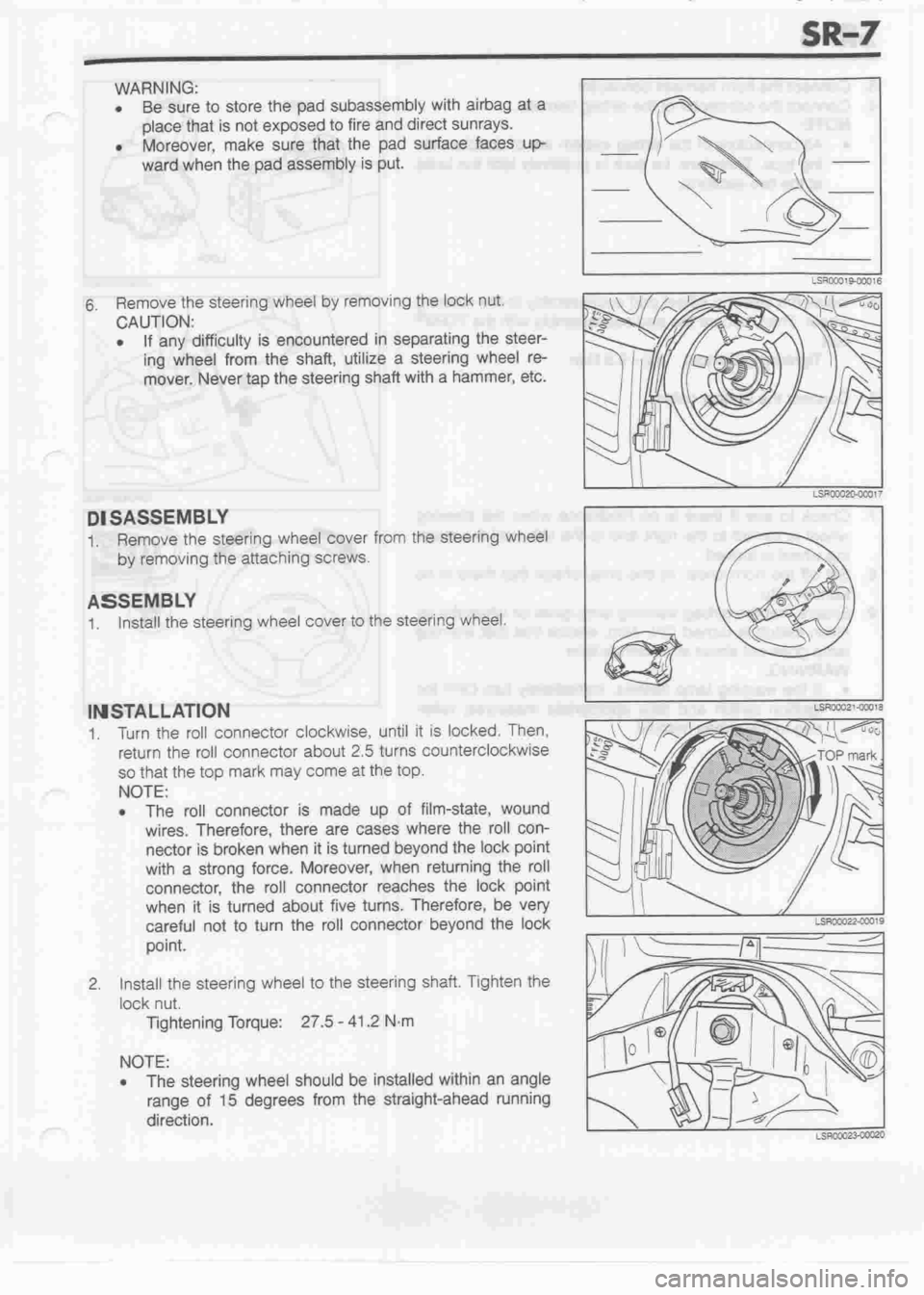 DAIHATSU MIRA 1998 Service Repair Manual DAIHATSU MIRA 1998 Service Repair Manual