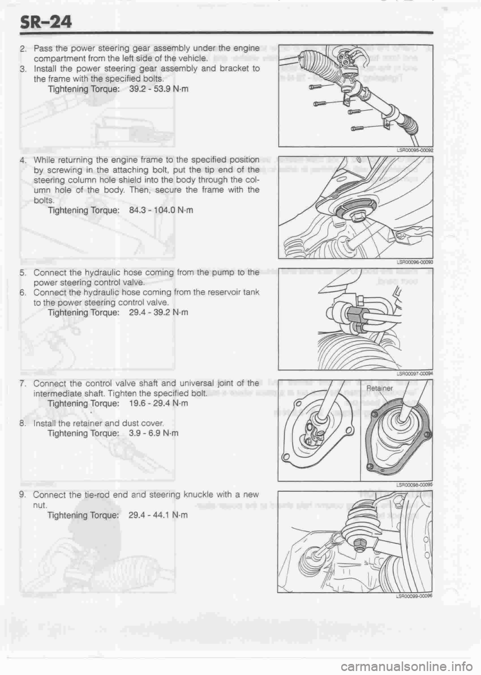 DAIHATSU MIRA 1998  Service Repair Manual 