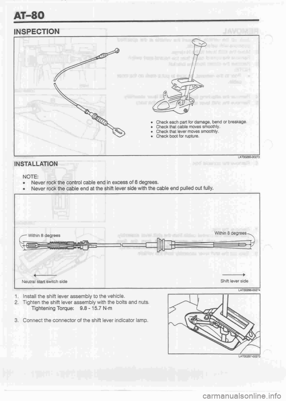 DAIHATSU MIRA 1998 Service Repair Manual DAIHATSU MIRA 1998 Service Repair Manual