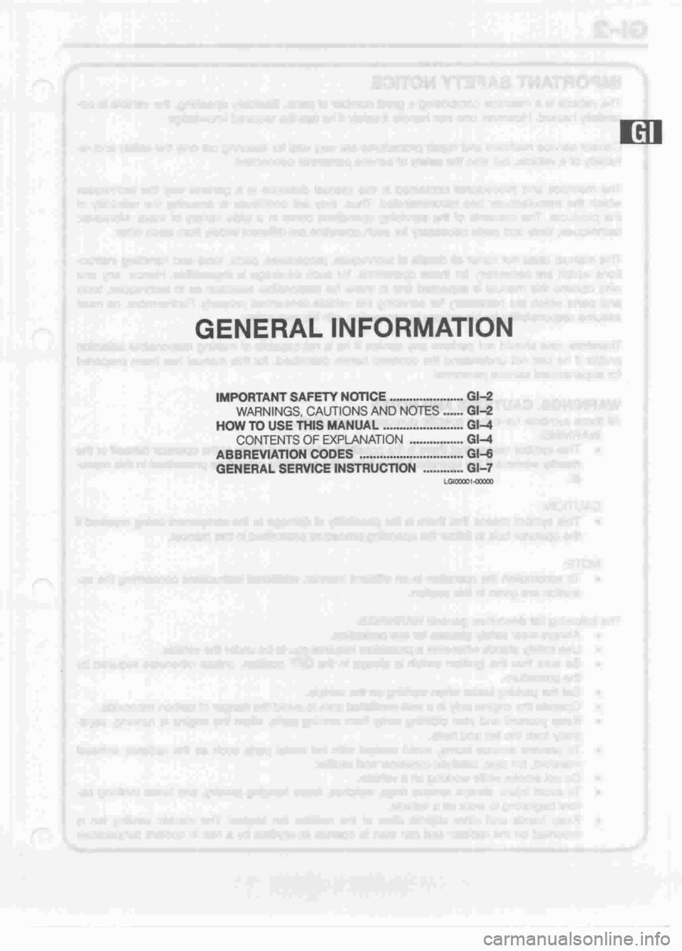 DAIHATSU MIRA 1998 Service Repair Manual DAIHATSU MIRA 1998 Service Repair Manual