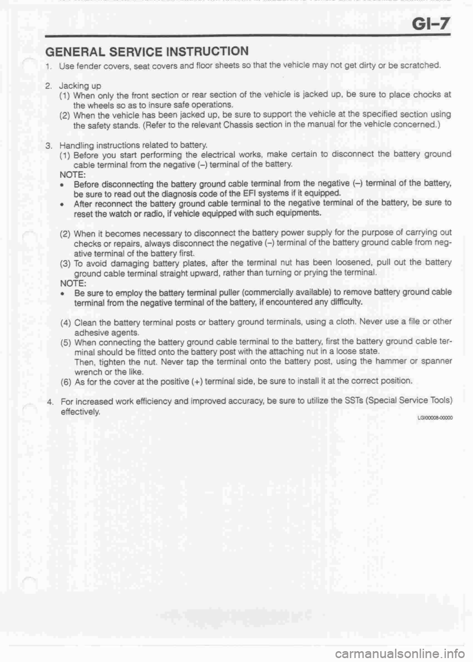 DAIHATSU MIRA 1998 Service Repair Manual DAIHATSU MIRA 1998 Service Repair Manual