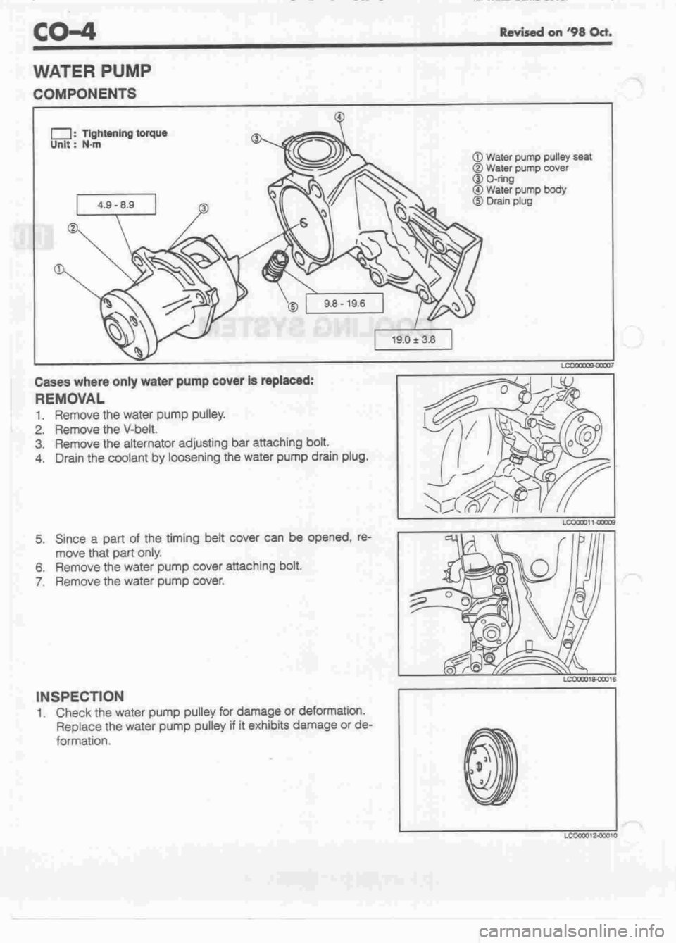 DAIHATSU MIRA 1998 Service Repair Manual DAIHATSU MIRA 1998 Service Repair Manual