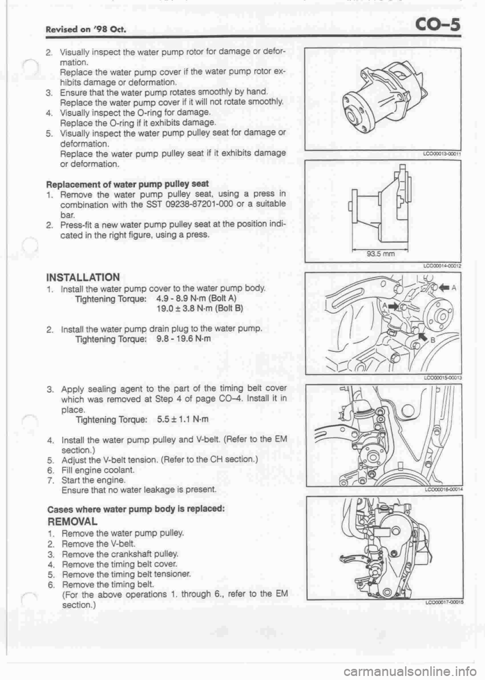 DAIHATSU MIRA 1998 Service Repair Manual DAIHATSU MIRA 1998 Service Repair Manual