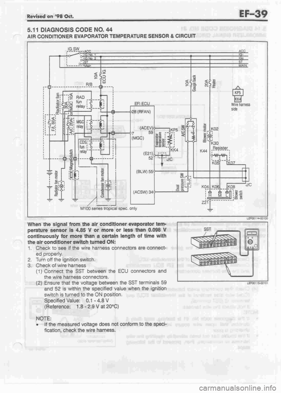 DAIHATSU MIRA 1998 Service Repair Manual DAIHATSU MIRA 1998 Service Repair Manual