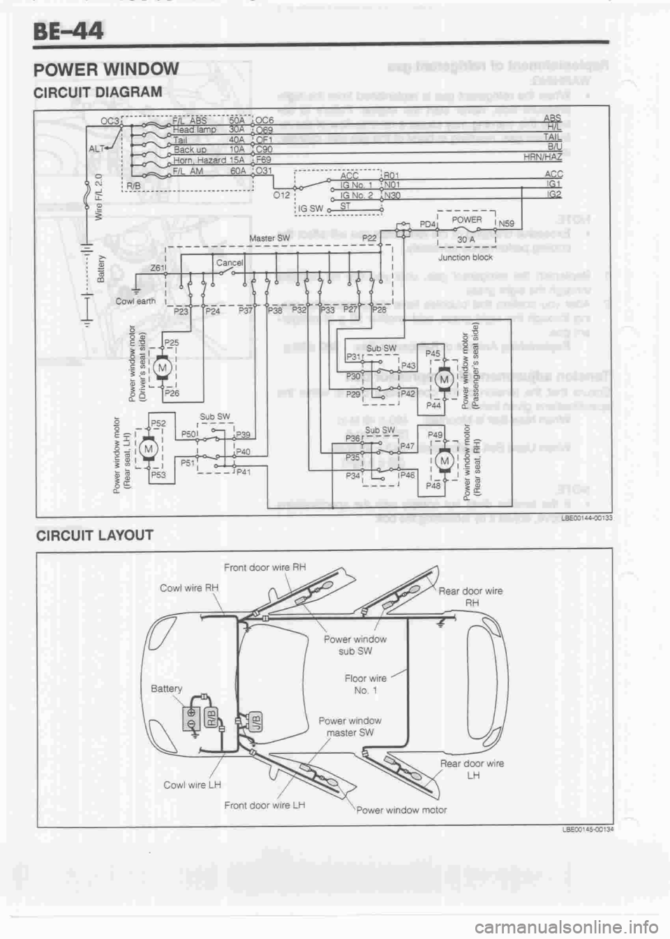 DAIHATSU MIRA 1998 Service Workshop Manual DAIHATSU MIRA 1998 Service Workshop Manual