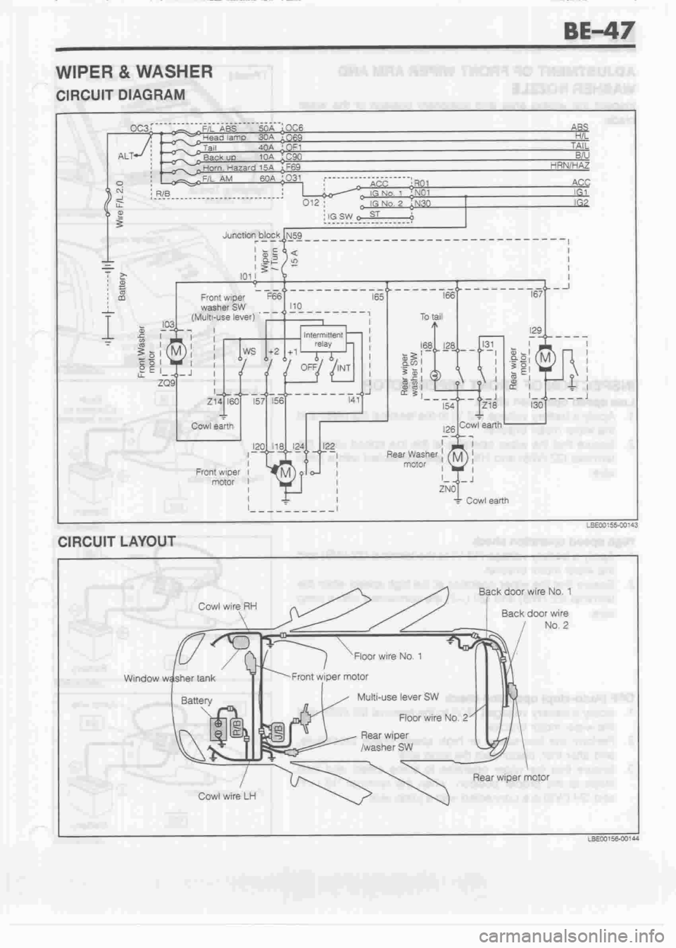 DAIHATSU MIRA 1998 Service Workshop Manual DAIHATSU MIRA 1998 Service Workshop Manual