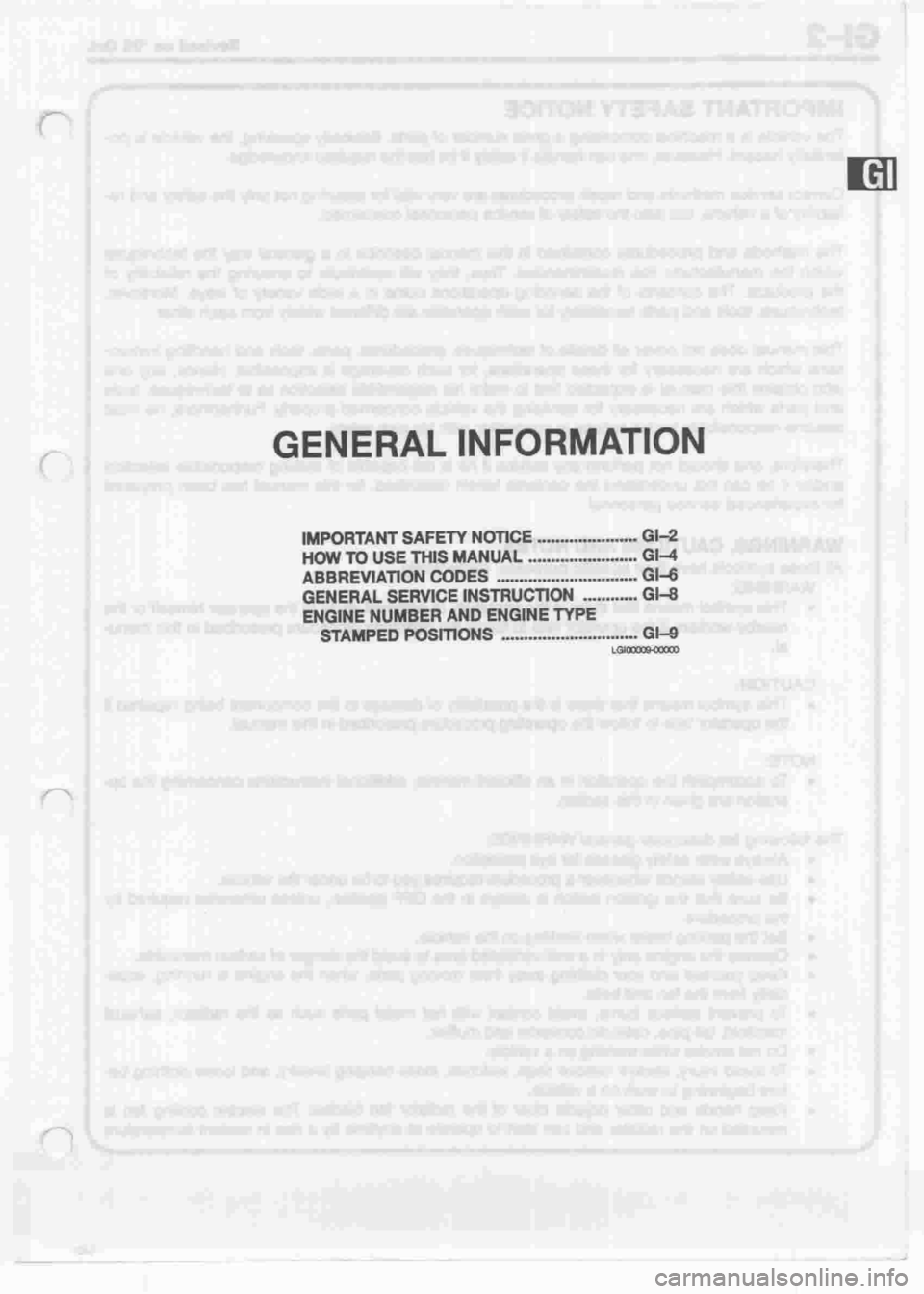 DAIHATSU MIRA 1998 Service Repair Manual DAIHATSU MIRA 1998 Service Repair Manual