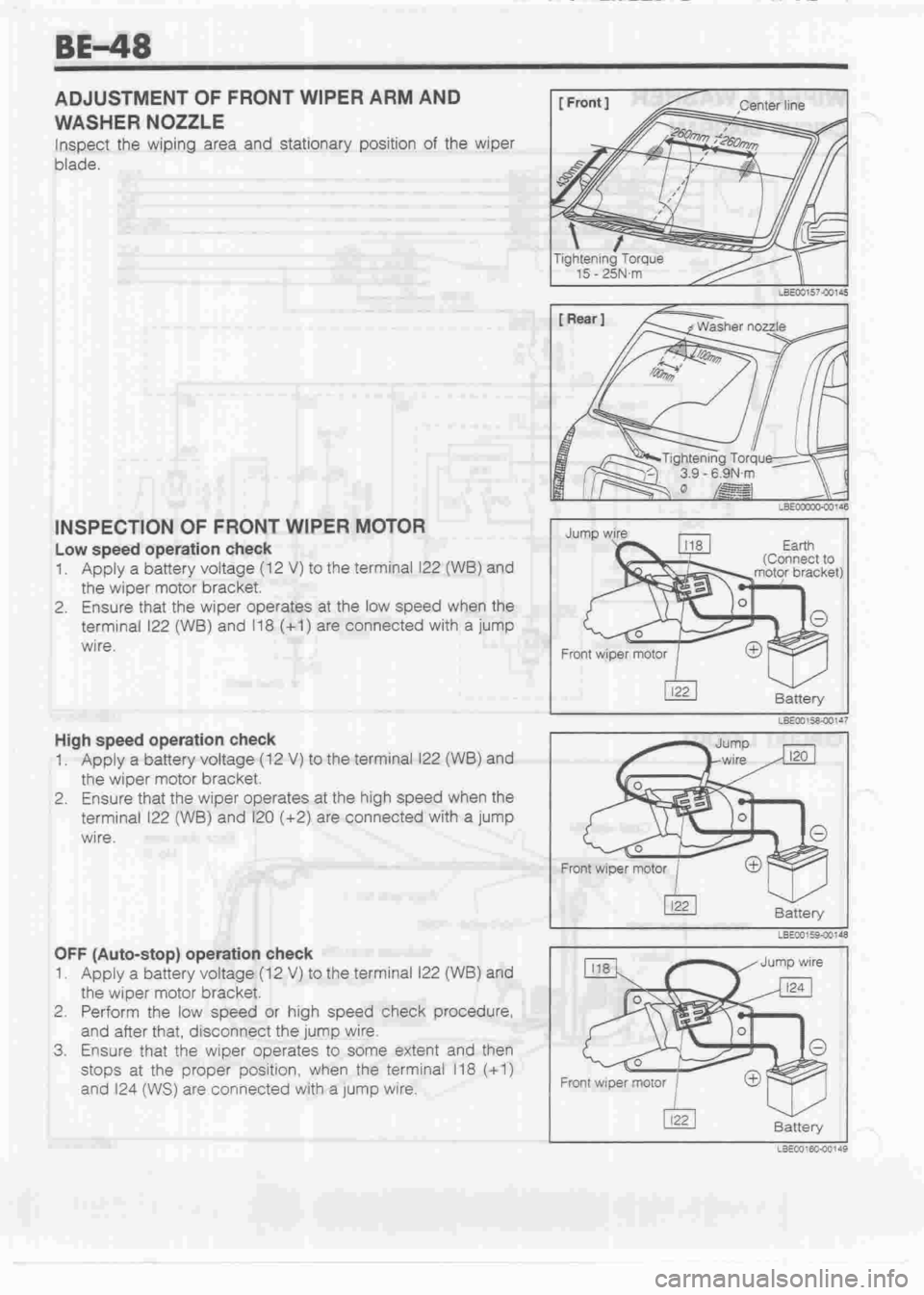 DAIHATSU MIRA 1998 Service Workshop Manual DAIHATSU MIRA 1998 Service Workshop Manual