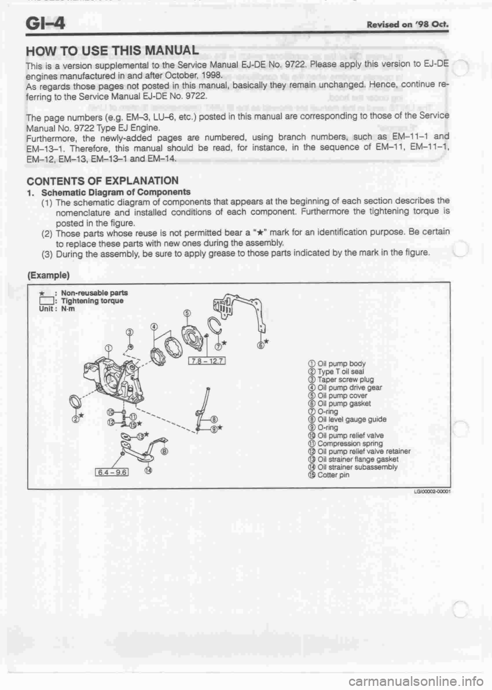 DAIHATSU MIRA 1998 Service Repair Manual DAIHATSU MIRA 1998 Service Repair Manual
