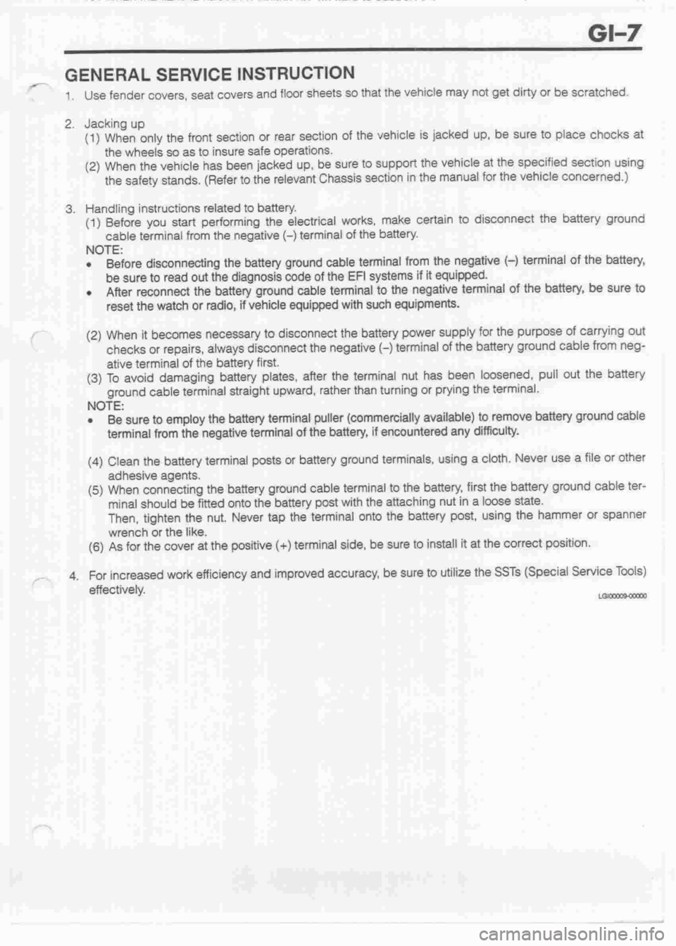 DAIHATSU MIRA 1998 Service Repair Manual DAIHATSU MIRA 1998 Service Repair Manual