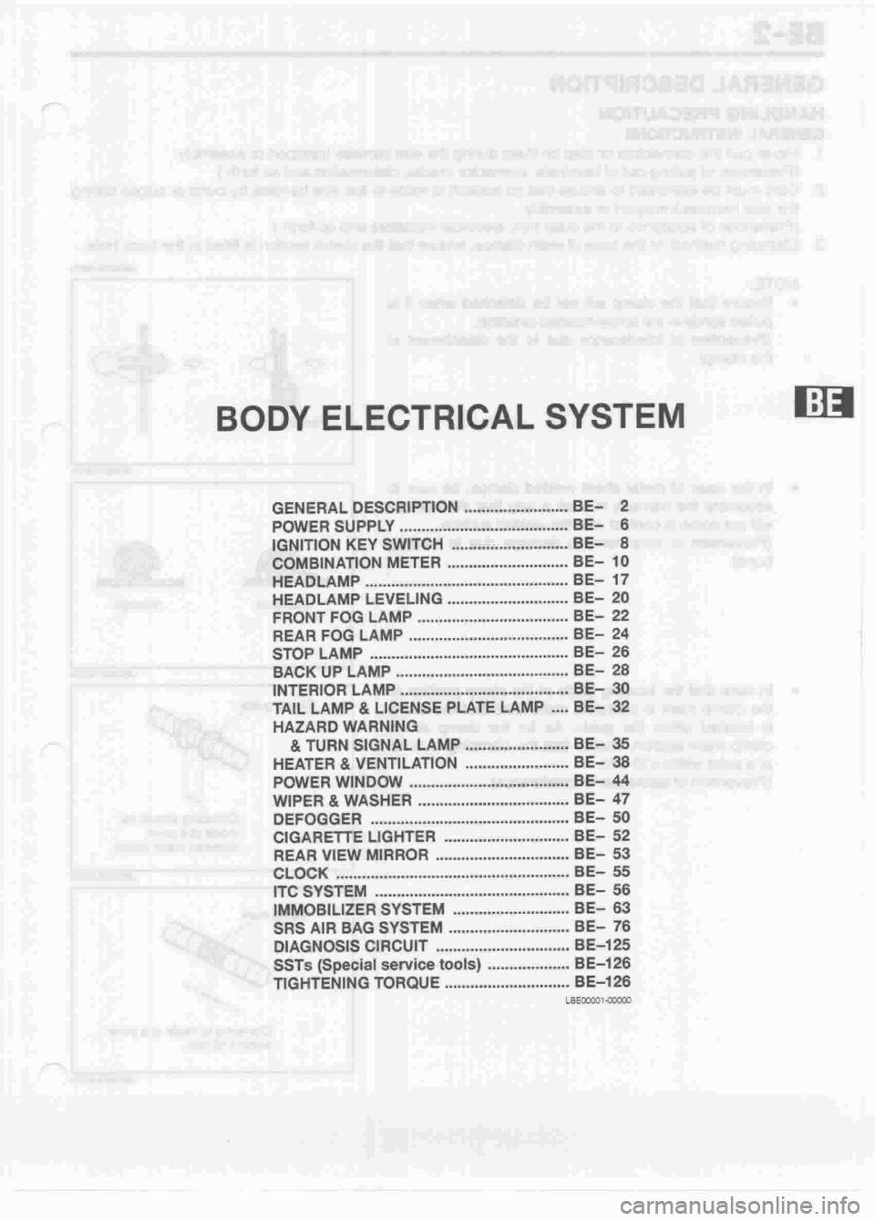 DAIHATSU MOTOR 1998 Service User Guide DAIHATSU MOTOR 1998 Service User Guide