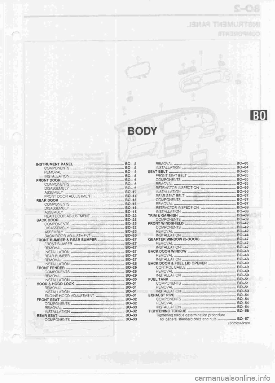 DAIHATSU MOTOR 1998 Service Repair Manual DAIHATSU MOTOR 1998 Service Repair Manual
