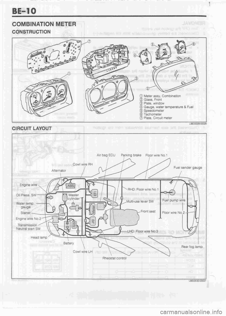 DAIHATSU MOTOR 1998  Service Owners Manual 