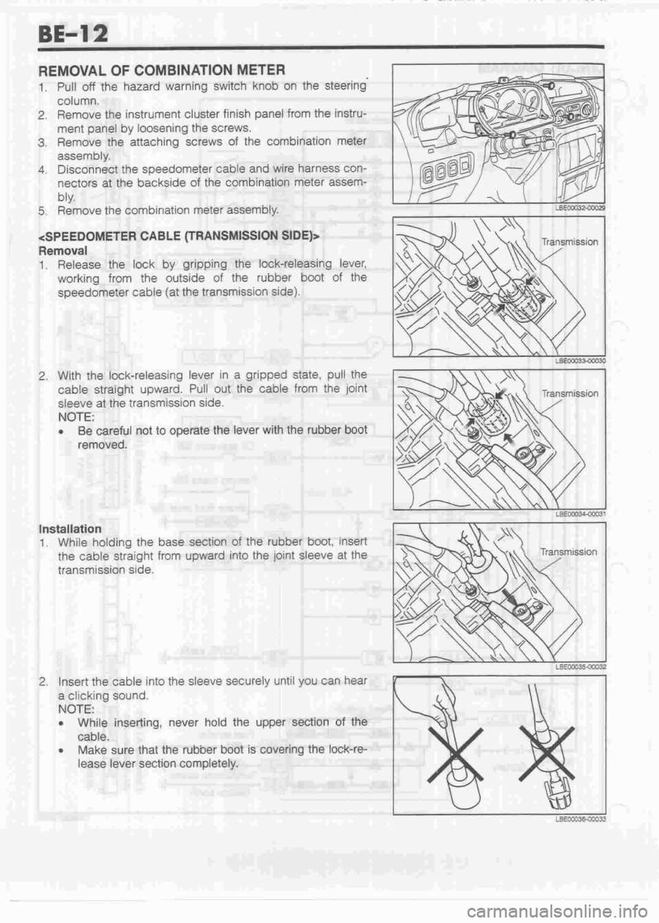 DAIHATSU MOTOR 1998  Service Owners Manual 