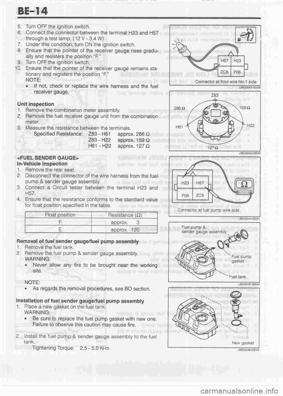 DAIHATSU MOTOR 1998  Service Owners Manual 