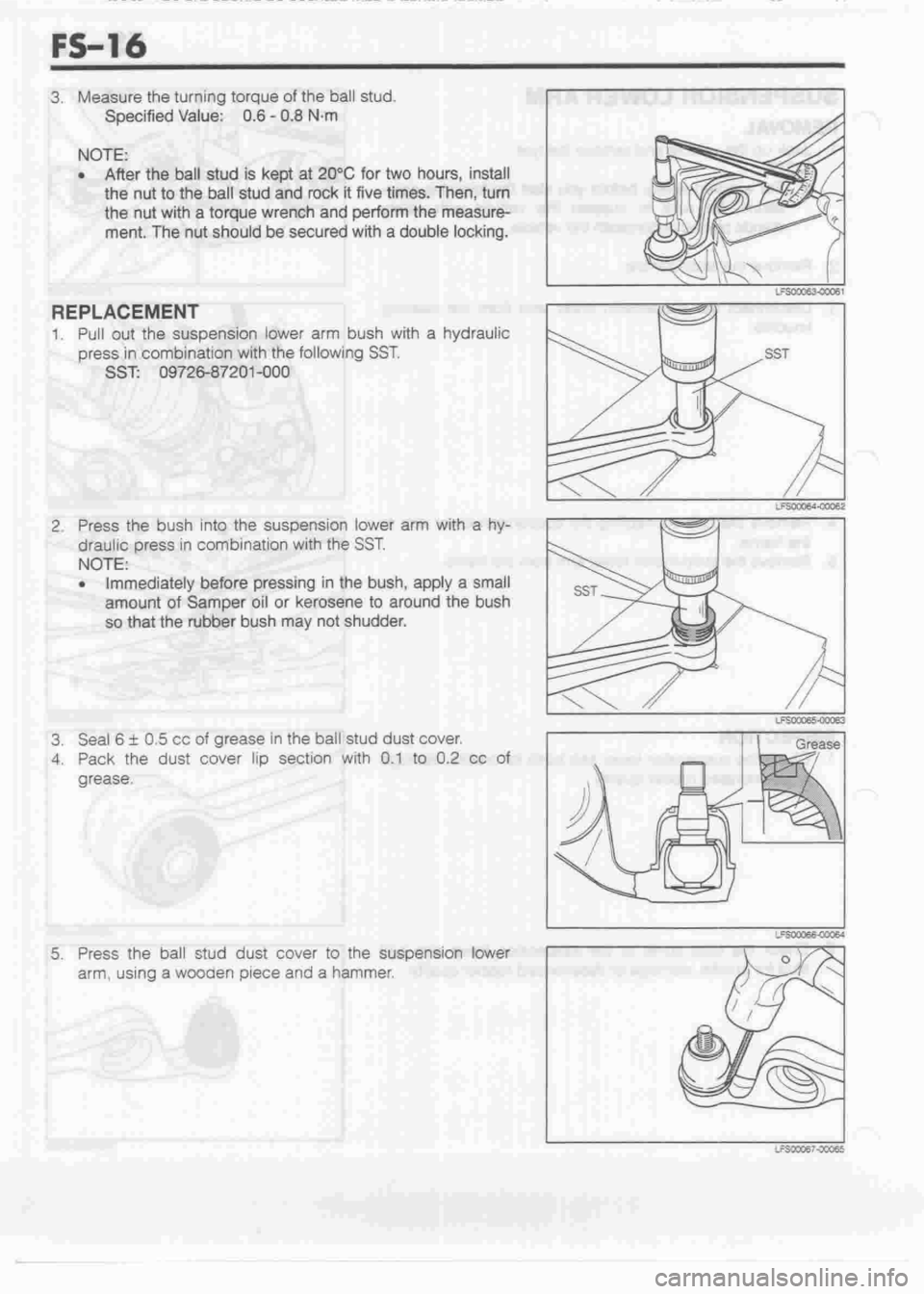 DAIHATSU MOTOR 1998  Service Repair Manual 