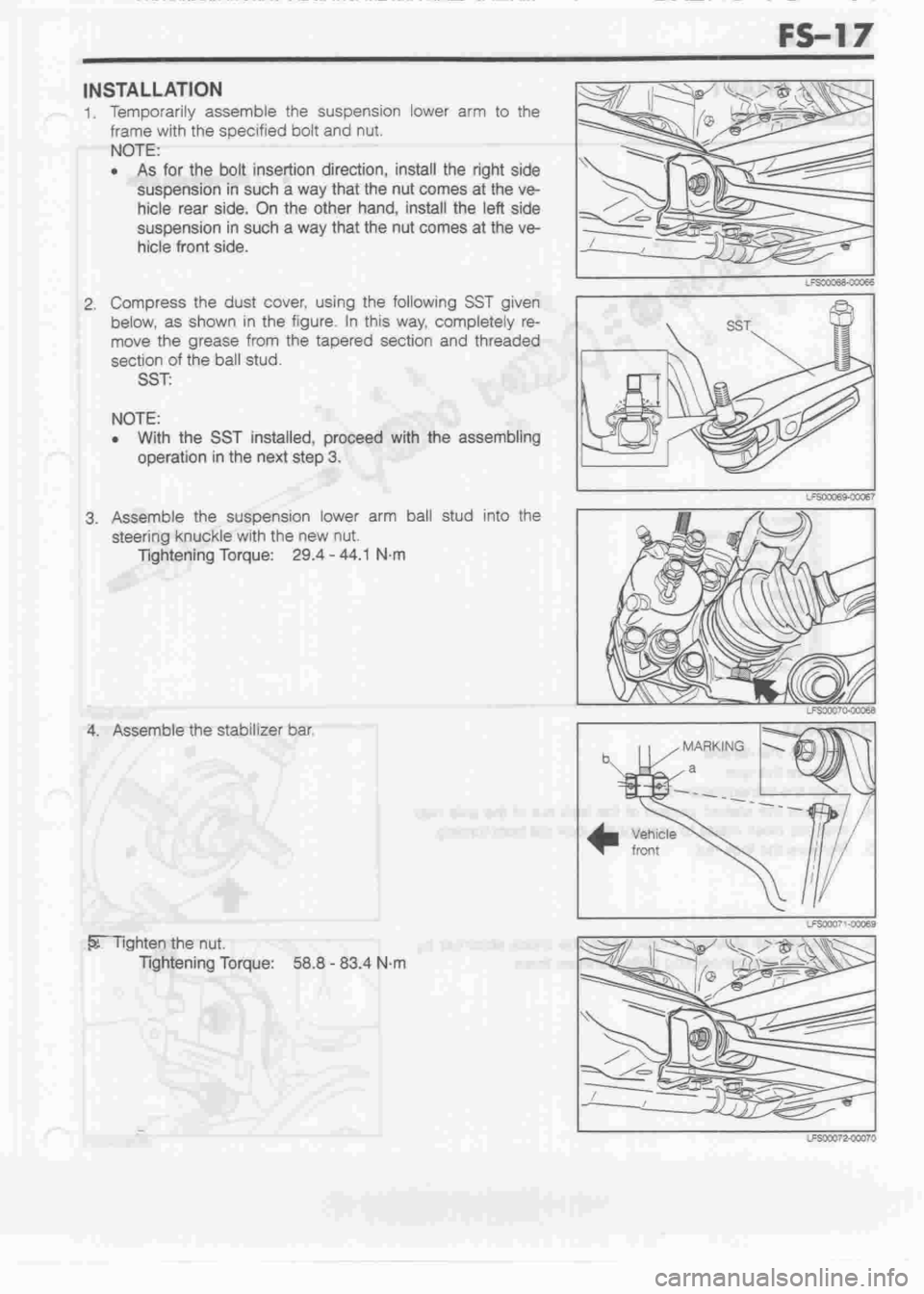 DAIHATSU MOTOR 1998  Service Repair Manual 