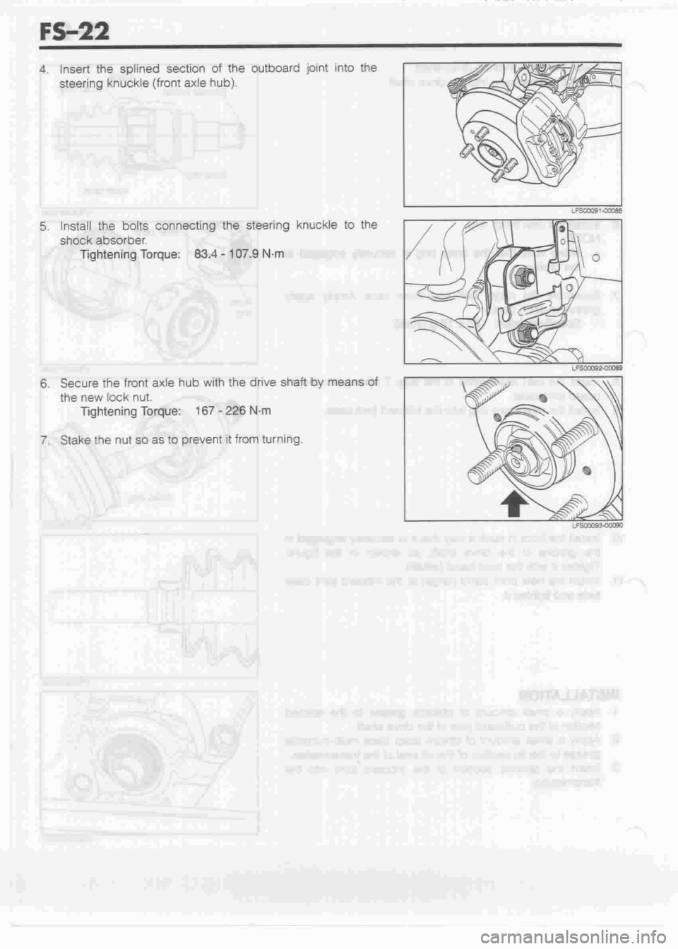 DAIHATSU MOTOR 1998  Service Repair Manual 