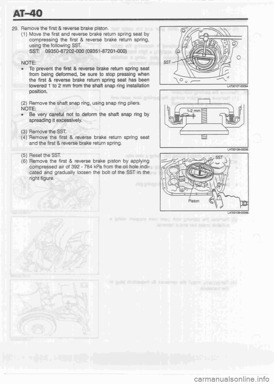 DAIHATSU MOTOR 1998 Service Repair Manual DAIHATSU MOTOR 1998 Service Repair Manual