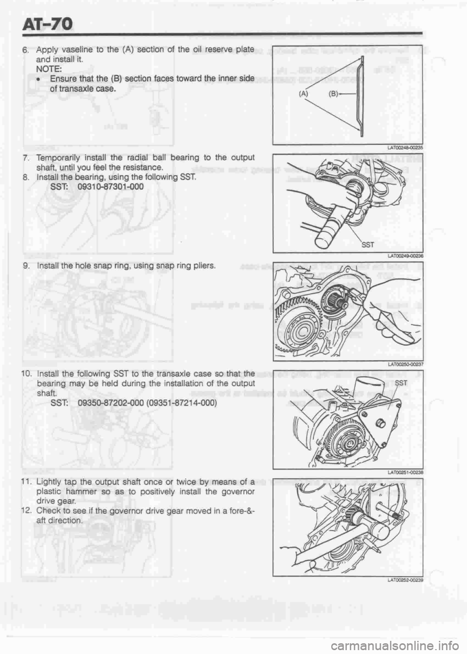 DAIHATSU MOTOR 1998 Service Repair Manual DAIHATSU MOTOR 1998 Service Repair Manual