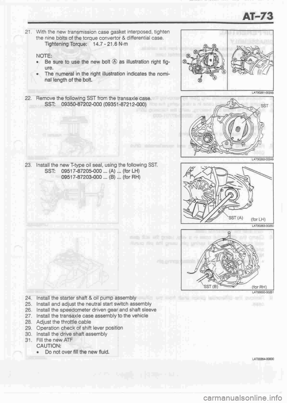 DAIHATSU MOTOR 1998 Service Repair Manual DAIHATSU MOTOR 1998 Service Repair Manual