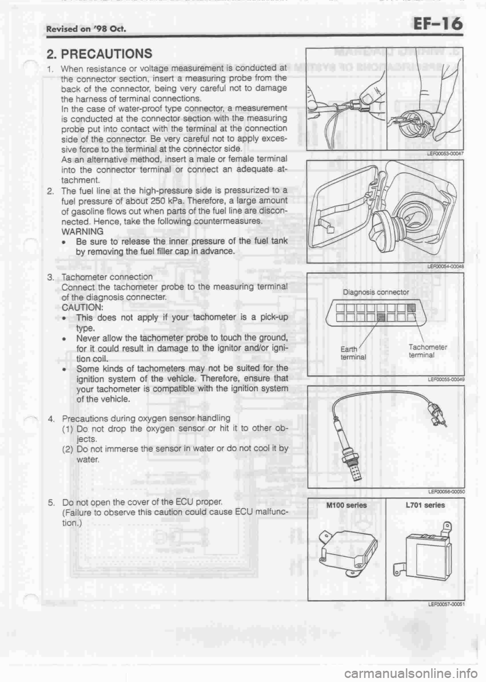DAIHATSU MOTOR 1998 Service Repair Manual DAIHATSU MOTOR 1998 Service Repair Manual