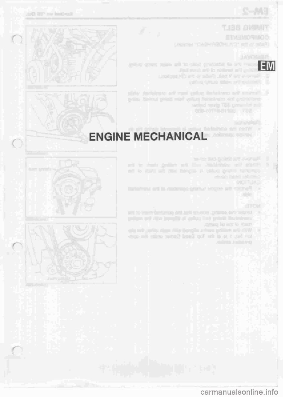 DAIHATSU MOTOR 1998 Service Repair Manual DAIHATSU MOTOR 1998 Service Repair Manual