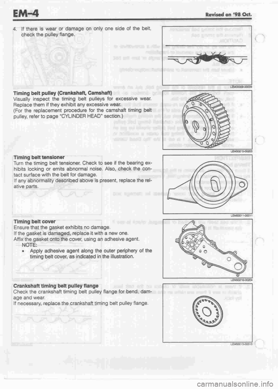 DAIHATSU MOTOR 1998 Service Repair Manual DAIHATSU MOTOR 1998 Service Repair Manual