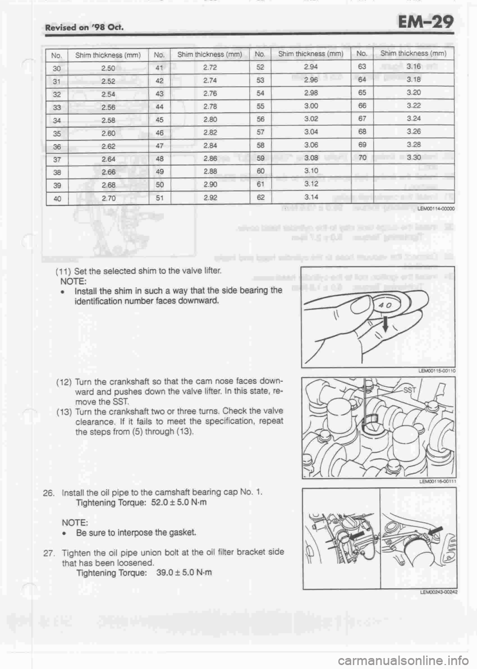 DAIHATSU MOTOR 1998 Service Repair Manual DAIHATSU MOTOR 1998 Service Repair Manual