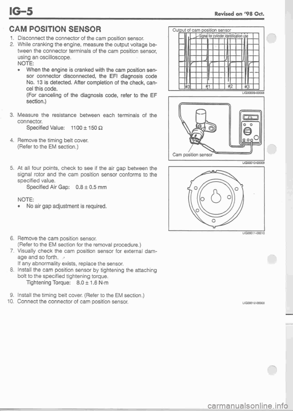 DAIHATSU MOTOR 1998 Service Repair Manual DAIHATSU MOTOR 1998 Service Repair Manual