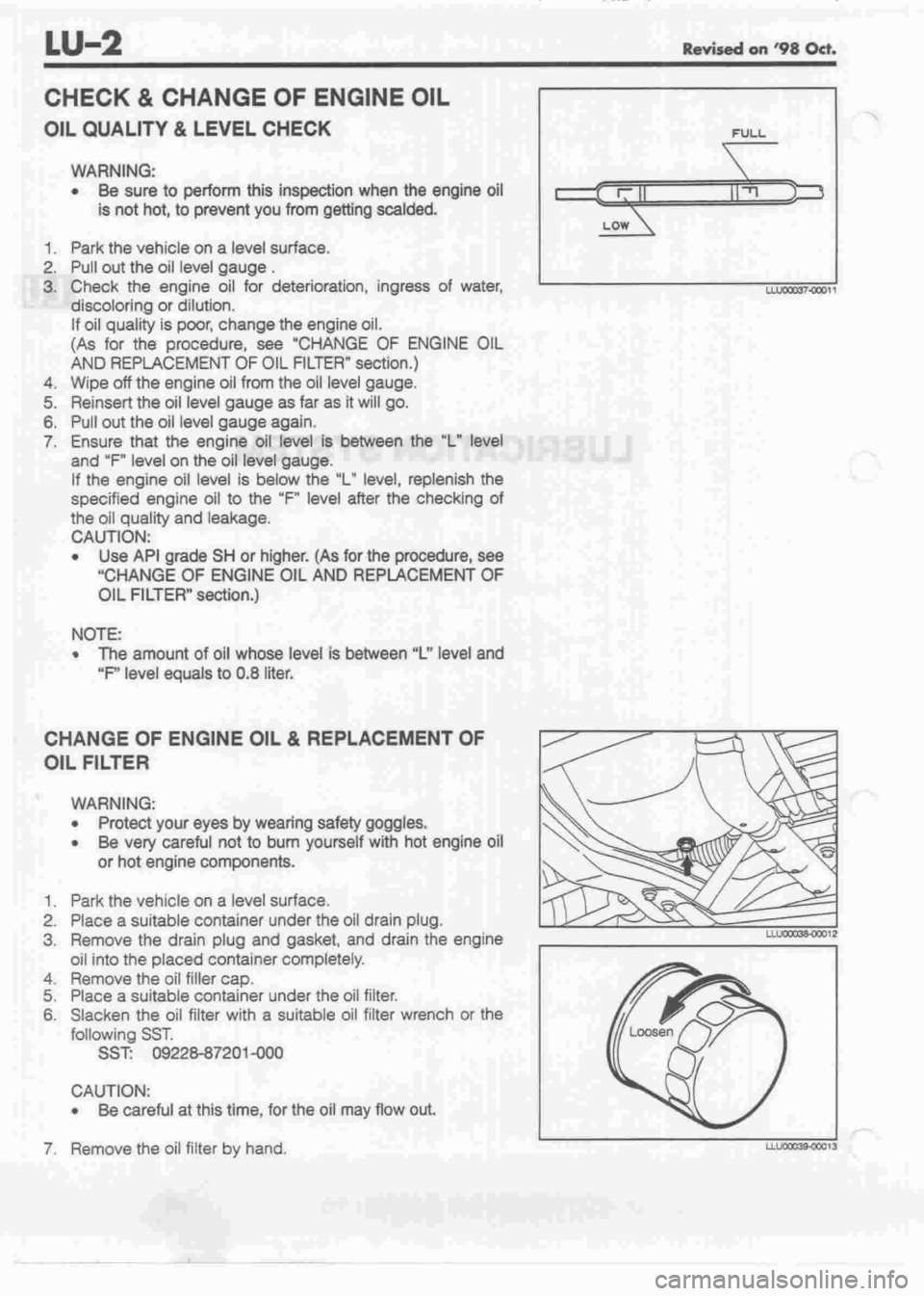 DAIHATSU MOTOR 1998 Service Repair Manual DAIHATSU MOTOR 1998 Service Repair Manual