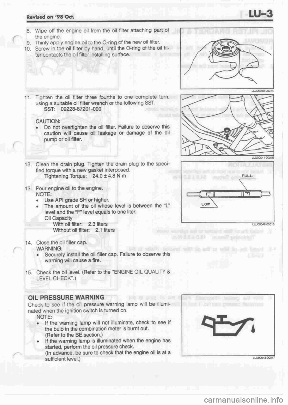 DAIHATSU MOTOR 1998 Service Repair Manual DAIHATSU MOTOR 1998 Service Repair Manual