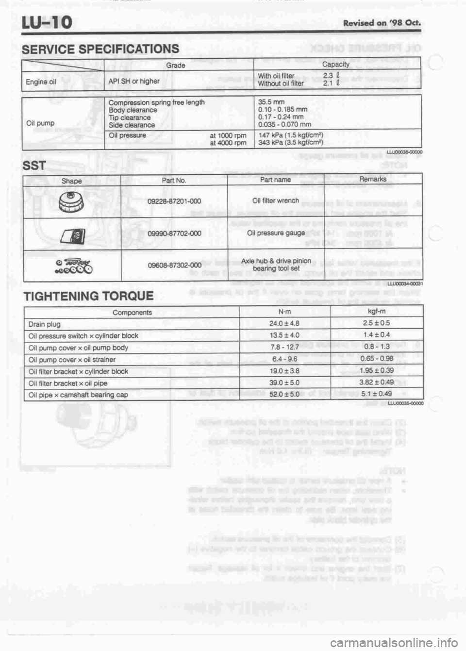 DAIHATSU MOTOR 1998 Service Repair Manual DAIHATSU MOTOR 1998 Service Repair Manual