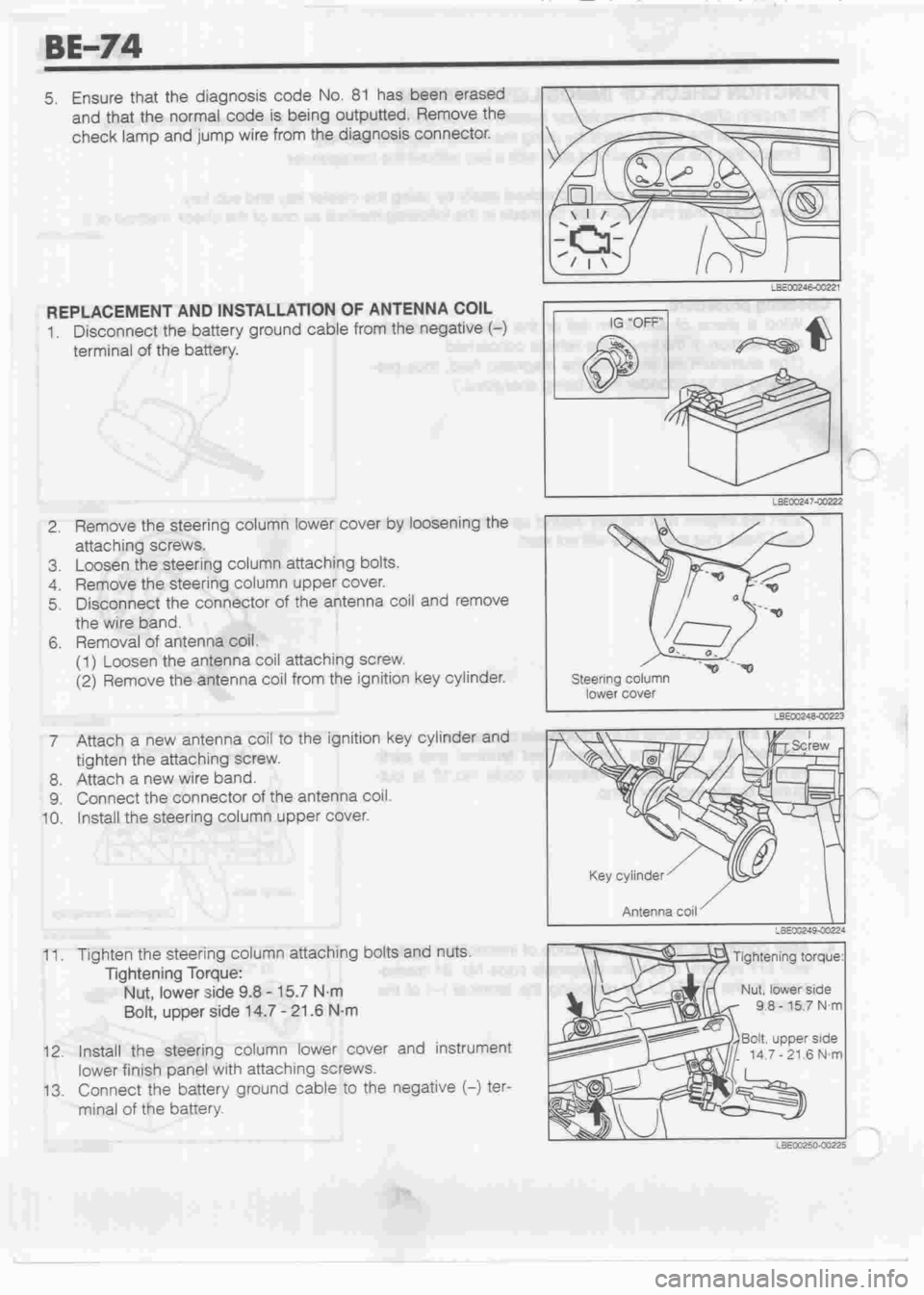 DAIHATSU MOTOR 1998 Service Manual Online DAIHATSU MOTOR 1998 Service Manual Online