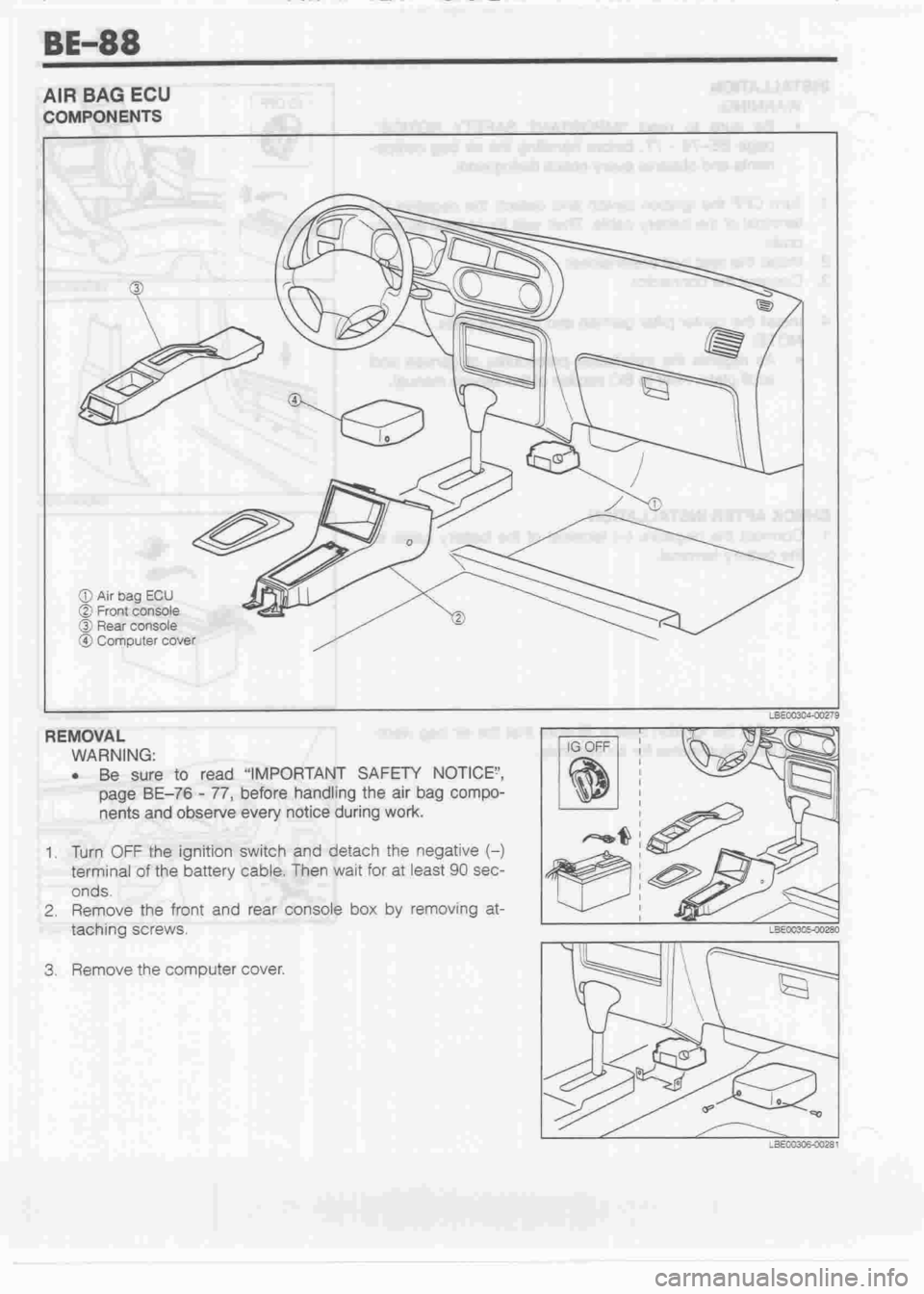 DAIHATSU MOTOR 1998 Service Owners Manual DAIHATSU MOTOR 1998 Service Owners Manual