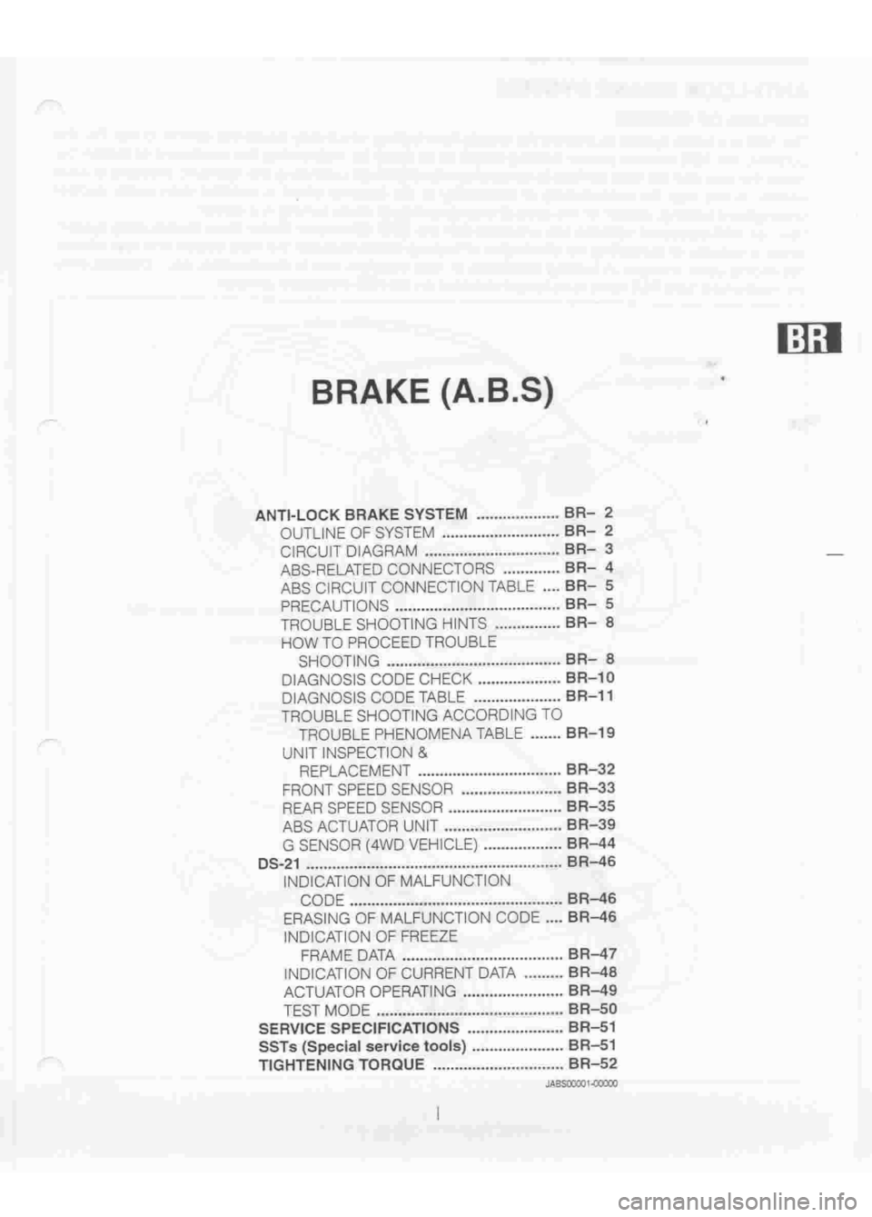 DAIHATSU TERIOS 2000 Service Repair Manual
www.WorkshopManuals.co.uk
Purchased from www.WorkshopManuals.co.uk DAIHATSU TERIOS 2000 Service Repair Manual
www.WorkshopManuals.co.uk
Purchased from www.WorkshopManuals.co.uk
