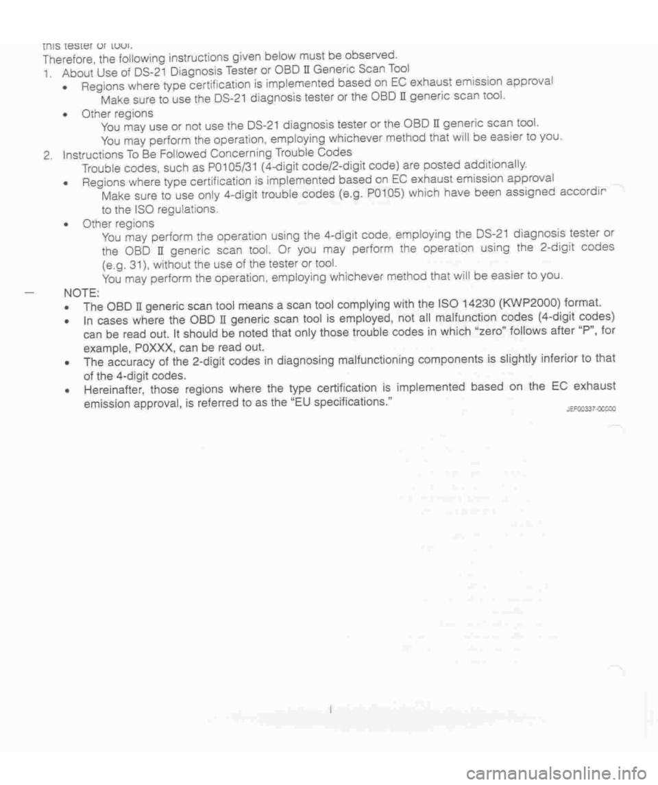 DAIHATSU TERIOS 2000 Service Repair Manual
www.WorkshopManuals.co.uk
Purchased from www.WorkshopManuals.co.uk DAIHATSU TERIOS 2000 Service Repair Manual
www.WorkshopManuals.co.uk
Purchased from www.WorkshopManuals.co.uk