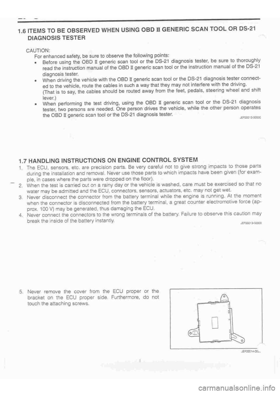 DAIHATSU TERIOS 2000 Service Repair Manual
www.WorkshopManuals.co.uk
Purchased from www.WorkshopManuals.co.uk DAIHATSU TERIOS 2000 Service Repair Manual
www.WorkshopManuals.co.uk
Purchased from www.WorkshopManuals.co.uk