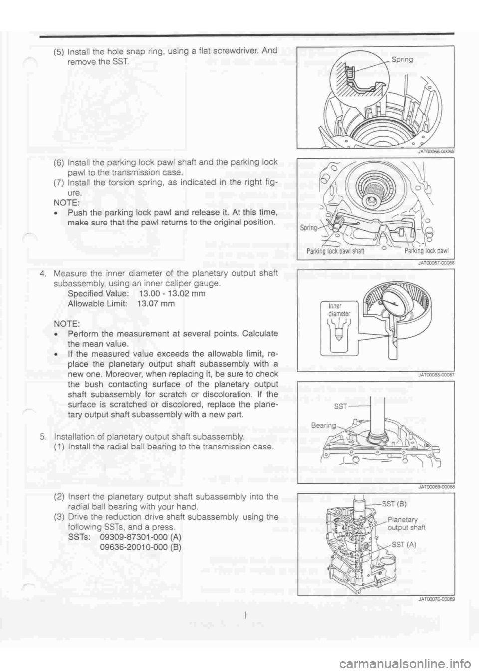 DAIHATSU TERIOS 2000  Service Owners Manual 
 
www.WorkshopManuals.co.uk

 
Purchased from www.WorkshopManuals.co.uk 