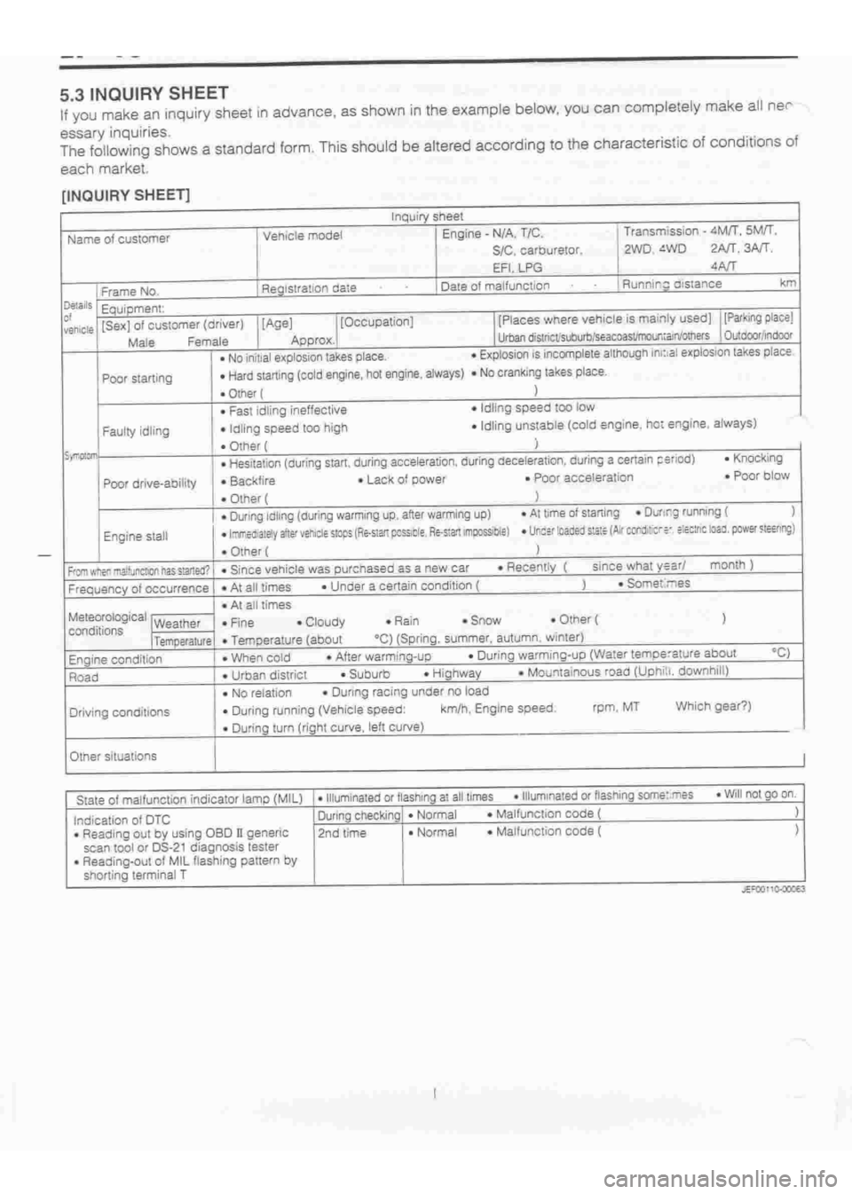DAIHATSU TERIOS 2000 Service Repair Manual
www.WorkshopManuals.co.uk
Purchased from www.WorkshopManuals.co.uk DAIHATSU TERIOS 2000 Service Repair Manual
www.WorkshopManuals.co.uk
Purchased from www.WorkshopManuals.co.uk